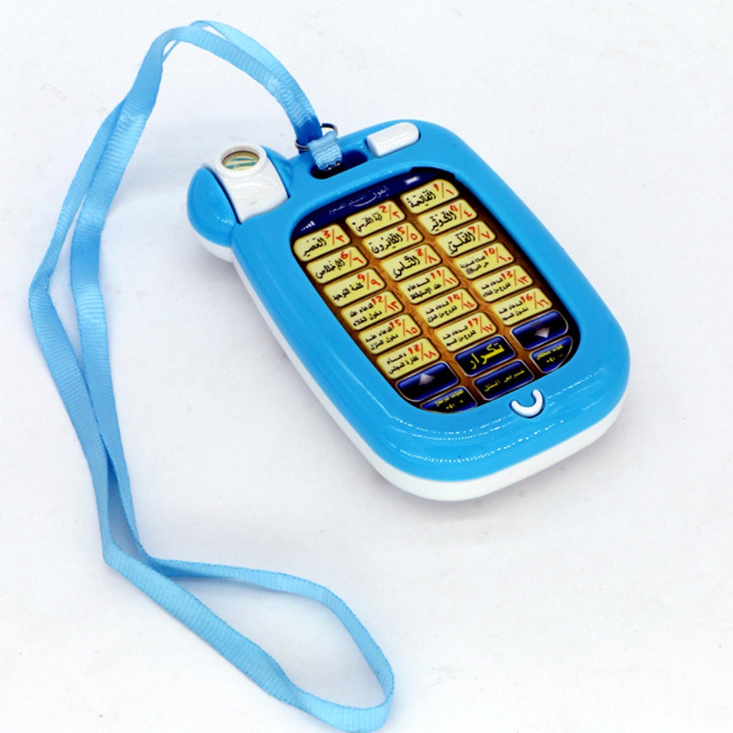 Arabic Learning Islamic Phone Toys Children Educational Quran Toddler Flash Pad Fun Educational Workbooks Abc for Kids