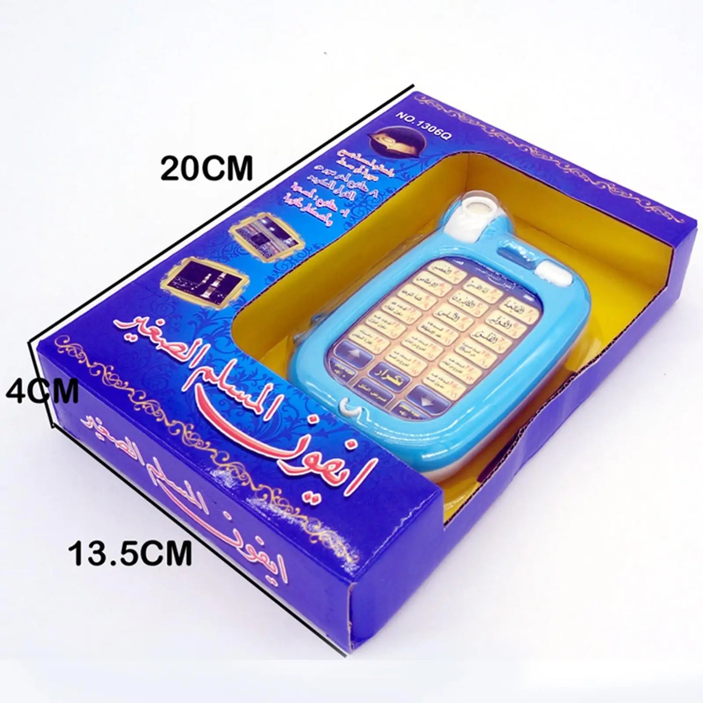 Arabic Learning Islamic Phone Toys Children Educational Quran Toddler Flash Pad Fun Educational Workbooks Abc for Kids