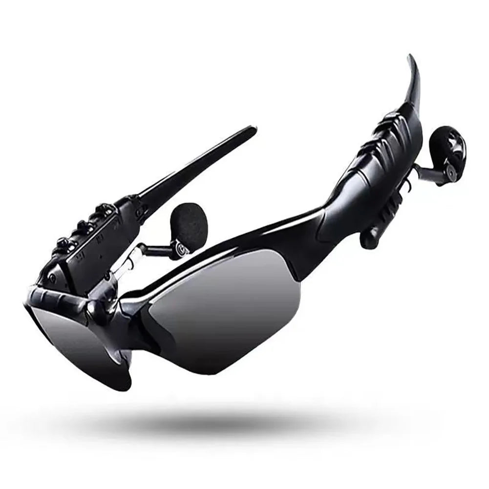 1Pc 5.0 Smart Bluetooth Audio Glasses Outdoor Sports Cycling Surround Sound Headphones Listen To Music Call Polarized Sunglasses