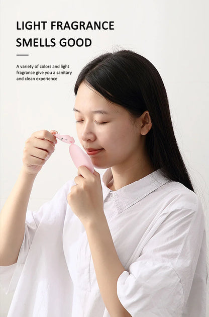 50Pcs Portable Disposable Cleaning Soap Paper New Cartoon Travel Paper Soap Cute Paper Soap Disposable Bear Soap