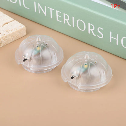 1Pc Dollhouse Miniature Lighting Park Simulation Street Light Ceiling Lamp Model Furniture Accessories For Doll House Decor Toys