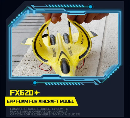 2.4G RC Plane SU35 Aircraft Remote Control Flying Model Glider EPP Foam With LED Lights Toys For Children Airplane Gifts