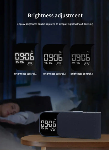 3in1 wireless charger innovative products 2023 bt speaker with night light