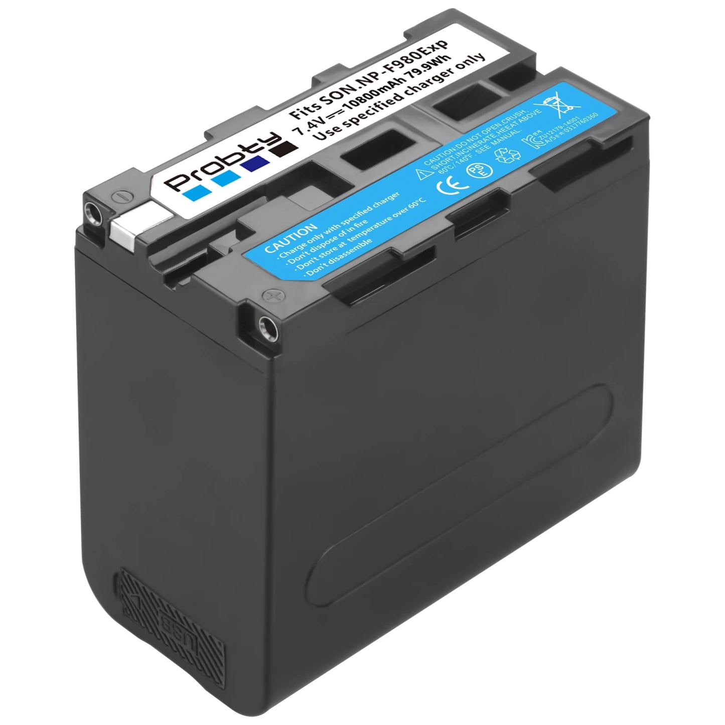 USB input charge 10800mAh NP-F970 NP-F980 F960 F970 Battery power LED Power bank Indicator for Sony F960 F550  F750 F770 MC1500C